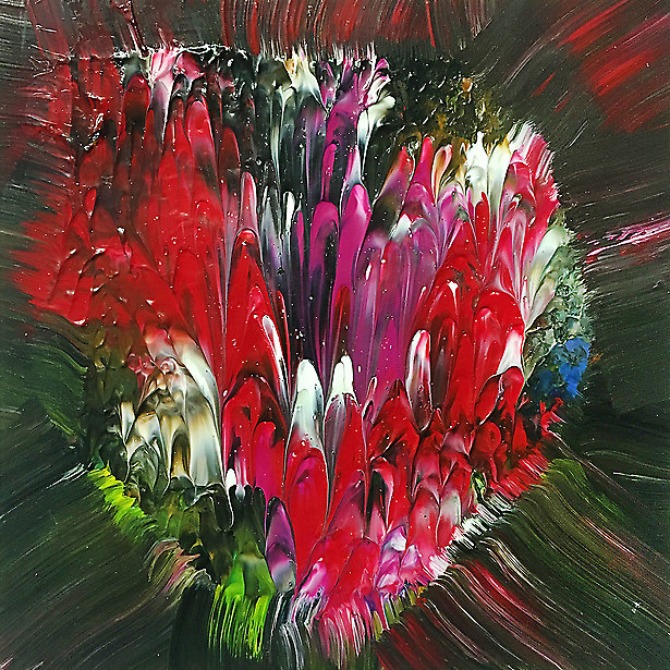 Bilderzyklus Lebenslinien <br /> Werk 060 - Nr. FT 0060-060 von Franco Thamér | Bilderzyklus Lebenslinien bei Art-Everett.com