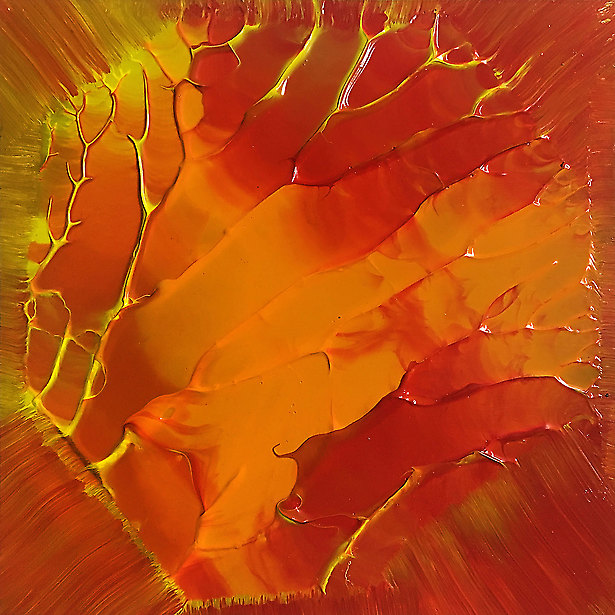 Bilderzyklus Lebenslinien <br /> Werk 013 - Nr. FT 0060-013 von Franco Thamér | Bilderzyklus Lebenslinien bei Art-Everett.com