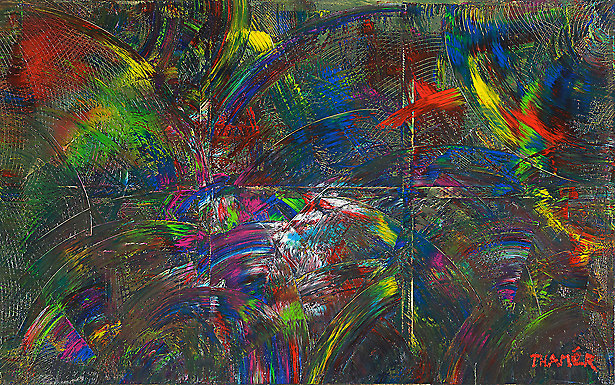 Das Auge der Seele <br /> ist die Fantasie - No 039 - Nr. FT ASF 0039 von Franco Thamér | Das Auge der Seele ist die Fantasie bei Art-Everett.com