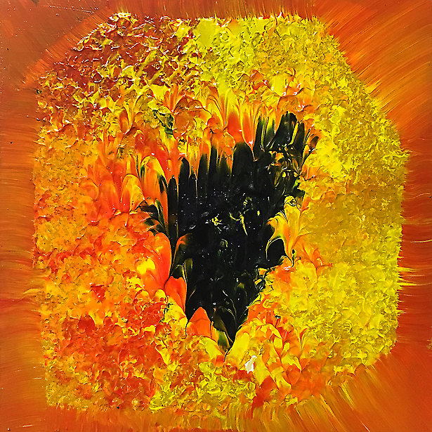 Bilderzyklus Lebenslinien <br /> Werk 001 - Nr. FT 0060-001 von Franco Thamér | Bilderzyklus Lebenslinien bei Art-Everett.com