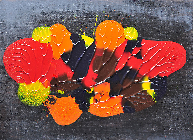 Schmetterlingshochzeit - Nr. FT 0013 von Franco Thamér | Werkschau 2015 bei Art-Everett.com