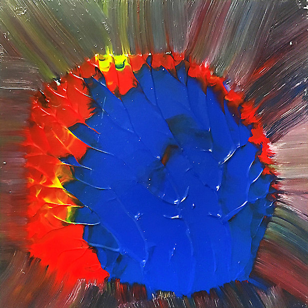 Bilderzyklus Lebenslinien <br /> Werk 040 - Nr. FT 0060-040 von Franco Thamér | Bilderzyklus Lebenslinien bei Art-Everett.com