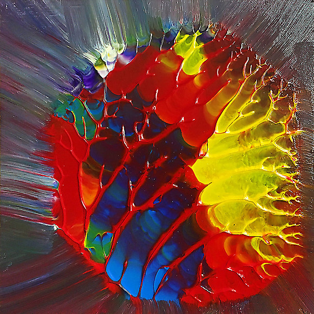 Bilderzyklus Lebenslinien <br /> Werk 047 - Nr. FT 0060-047 von Franco Thamér | Bilderzyklus Lebenslinien bei Art-Everett.com