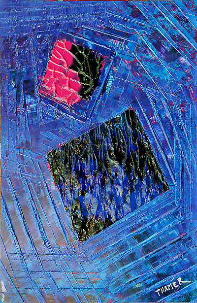 Ein wenig Pink - Nr. FT 0058 von Franco Thamér | Werkschau 2015 bei Art-Everett.com