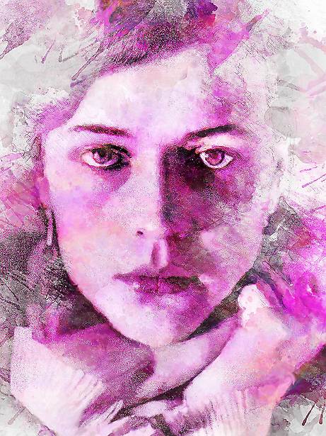 Giclée ART<br> Wüstenrose II - Nr. FT Gic-0004 von Franco Thamér | Giclée ART bei Art-Everett.com