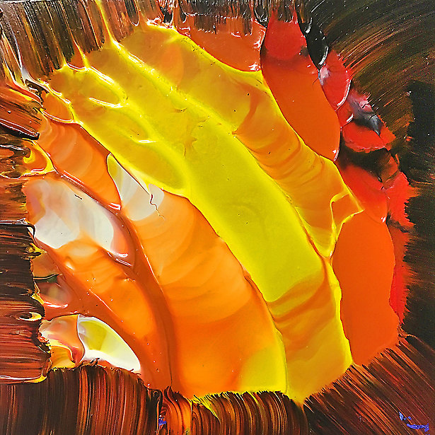 Bilderzyklus Lebenslinien <br /> Werk 003 - Nr. FT 0060-003 von Franco Thamér | Bilderzyklus Lebenslinien bei Art-Everett.com