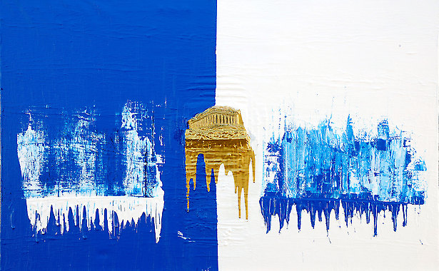 Akropolis Adieu - Nr. FT 0055 von Franco Thamér | Werkschau 2015 bei Art-Everett.com