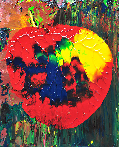 Paradies-Apfel - Nr. FT 0023 von Franco Thamér | Werkschau 2015 bei Art-Everett.com