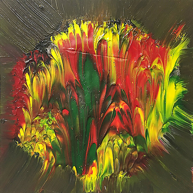 Bilderzyklus Lebenslinien <br /> Werk 065 - Nr. FT 0060-065 von Franco Thamér | Bilderzyklus Lebenslinien bei Art-Everett.com