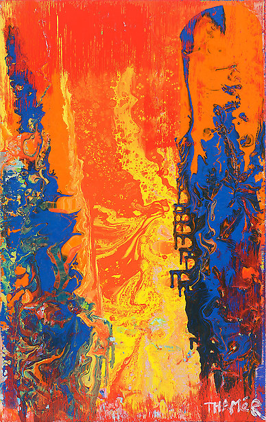 Das Auge der Seele <br /> ist die Fantasie - No 013 - Nr. FT ASF 0013 von Franco Thamér | Das Auge der Seele ist die Fantasie bei Art-Everett.com