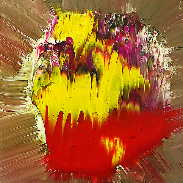 Bilderzyklus Lebenslinien <br /> Werk 057 - Nr. FT 0060-057 von Franco Thamér | Bilderzyklus Lebenslinien bei Art-Everett.com