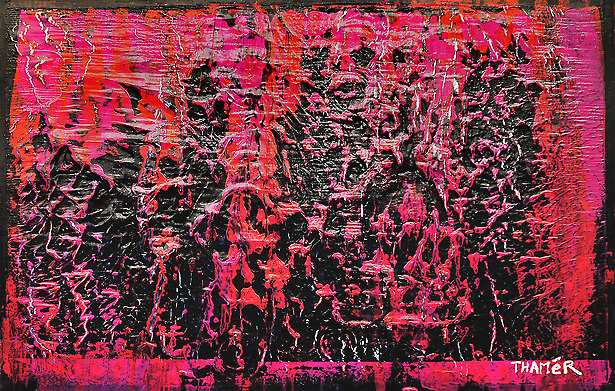 Tanz im Fegefeuer - Nr. FT 0074 von Franco Thamér | Werkschau 2015 bei Art-Everett.com