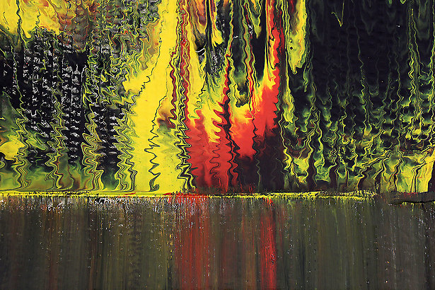 Waldbrand am See - Nr. FT 0040 von Franco Thamér | Werkschau 2015 bei Art-Everett.com