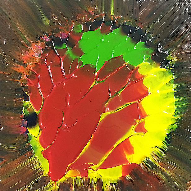 Bilderzyklus Lebenslinien <br /> Werk 051 - Nr. FT 0060-051 von Franco Thamér | Bilderzyklus Lebenslinien bei Art-Everett.com