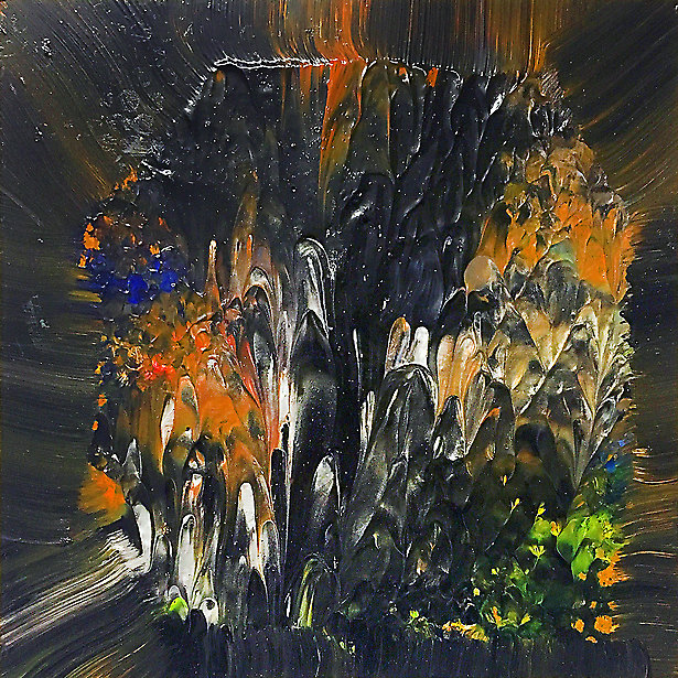 Bilderzyklus Lebenslinien <br /> Werk 063 - Nr. FT 0060-063 von Franco Thamér | Bilderzyklus Lebenslinien bei Art-Everett.com