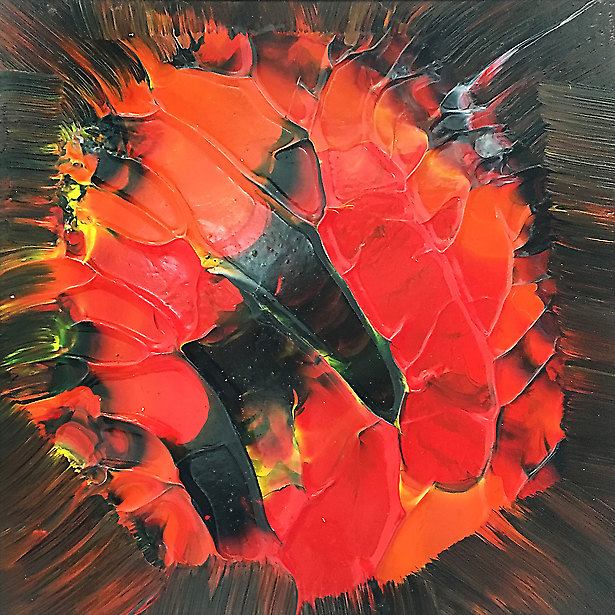 Bilderzyklus Lebenslinien <br /> Werk 052 - Nr. FT 0060-052 von Franco Thamér | Bilderzyklus Lebenslinien bei Art-Everett.com