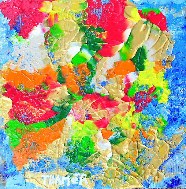 Frühling - Nr. FT 0049 von Franco Thamér | Werkschau 2015 bei Art-Everett.com